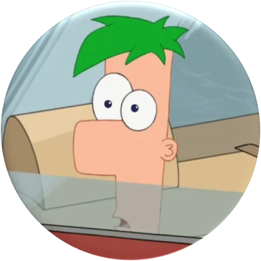 Стикер Telegram «Phineas and Ferb» 😔