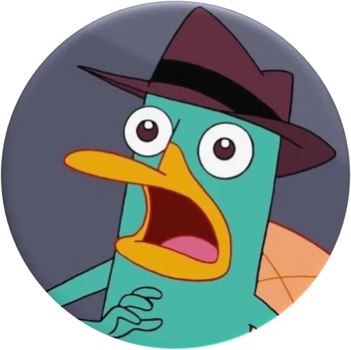 Стикер Telegram «Phineas and Ferb» 😭