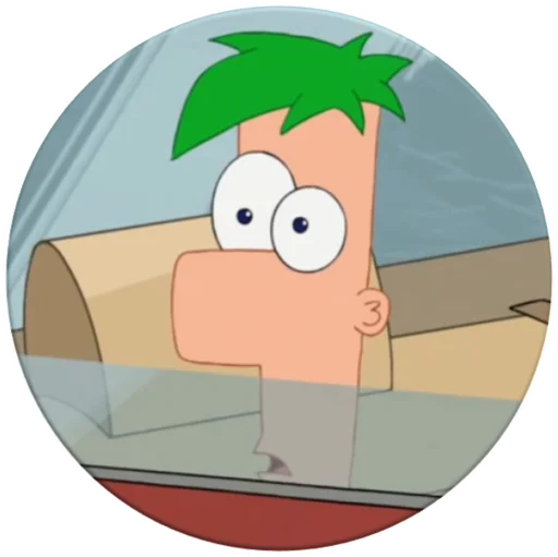 Стикер Telegram «Phineas and Ferb» 😳