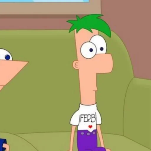 Phineas And Ferb emoji 😐