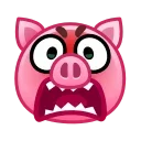 Емодзі Pig Emoji 🤬