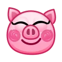 Pig stickers emoji 😊