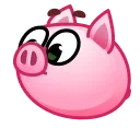 Pig stickers stiker 🏃‍♂️