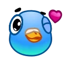 Емодзі Pigeon Emoji 😘