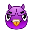 Емодзі Pigeon Emoji 😈