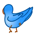 Эмодзи Pigeon Emoji 🚽