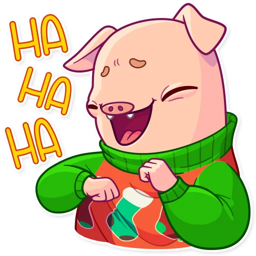 Telegram Sticker «Mr. Piggy» 😂