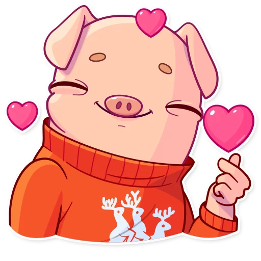 Mr. Piggy emoji 😘