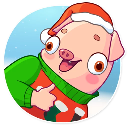 Mr. Piggy stiker 👍