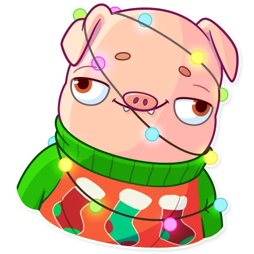 Mr. Piggy sticker 🥴