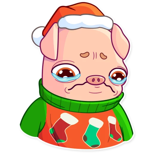 Эмодзи Mr. Piggy 😢
