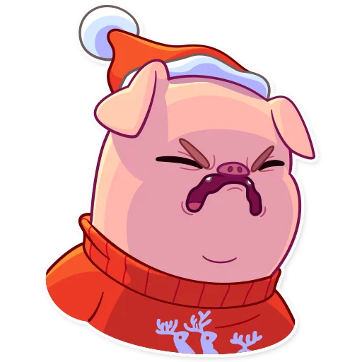 Mr. Piggy sticker 😩
