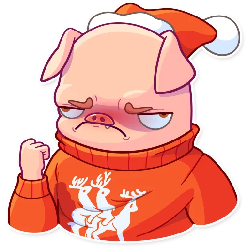 Mr. Piggy sticker 😤