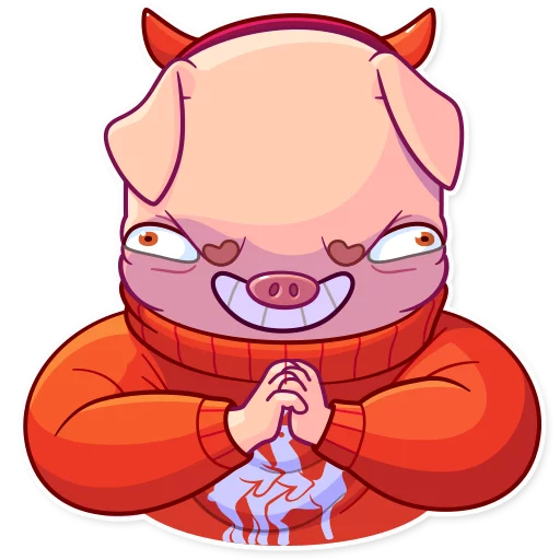 Mr. Piggy emoji 😈