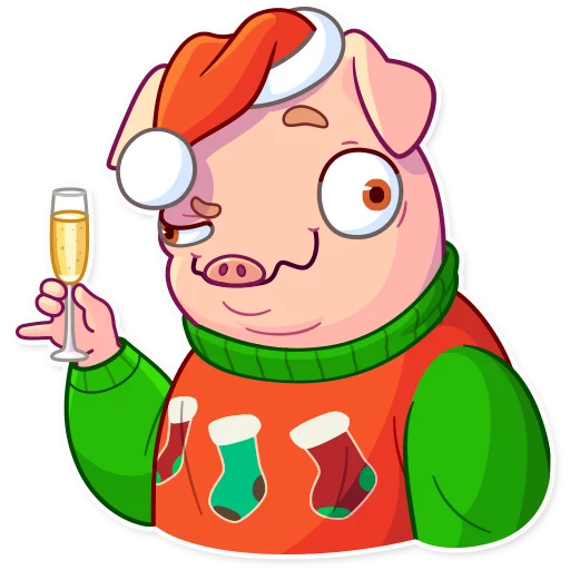 Эмодзи Mr. Piggy 🥴