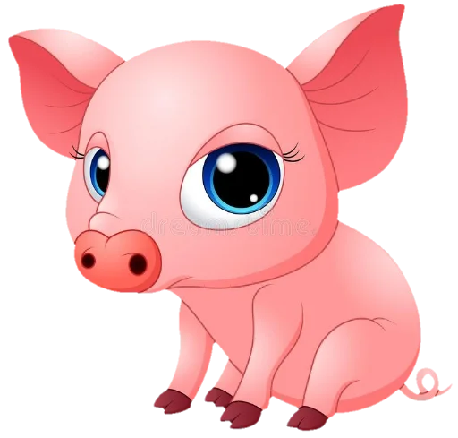 Telegram Sticker «Piggylee» 🐷