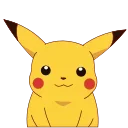 Pikachu  stiker 😛