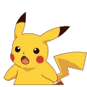 Стікер Pikachu  😒