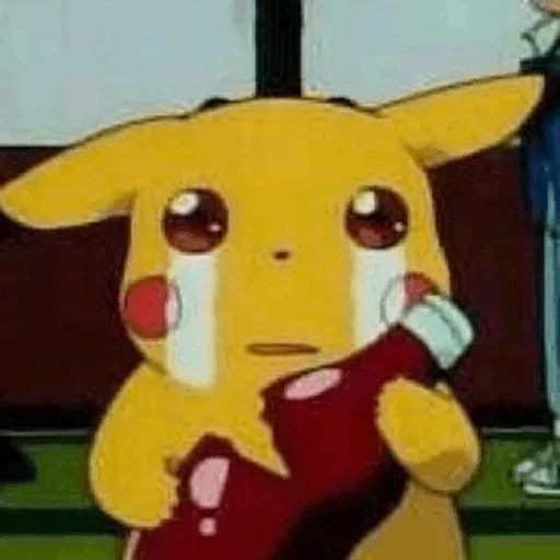 Pikachu Mood emoji 🤨