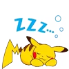 Эмодзи Pikachu emoji 😴