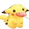 Емодзі Pikachu emoji 🍭