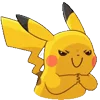 Pikachu emoji emoji 😈