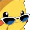 Емодзі Pikachu emoji 😎