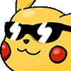 Pikachu emoji emoji 😎
