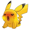 Емодзі Pikachu emoji 😡