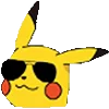 Емодзі Pikachu emoji 😎