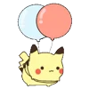 Pikachu emoji emoji 🎈