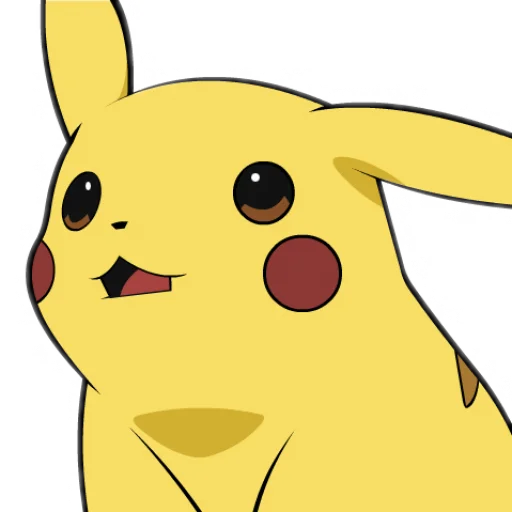Pikachu Faces emoji 😯