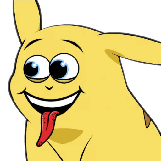 Pikachu Faces emoji 😋