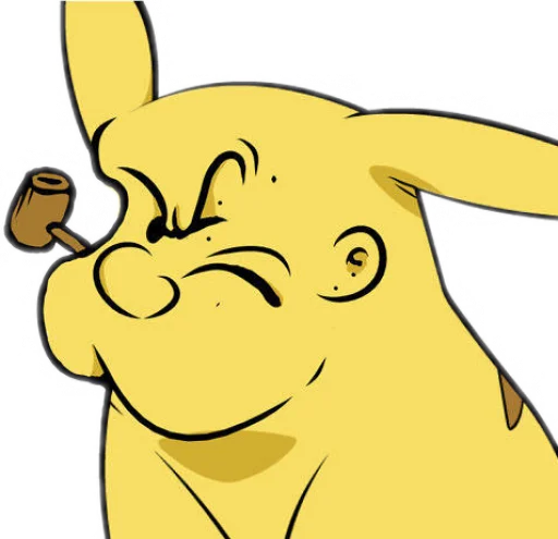 Telegram stiker «Pikachu Faces» 🤨