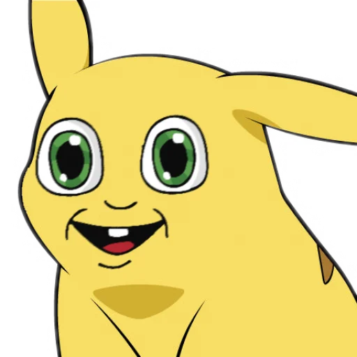 Емодзі Pikachu Faces 😃