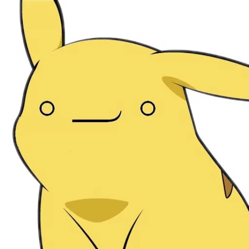 Стикер Telegram «Pikachu Faces» 😶