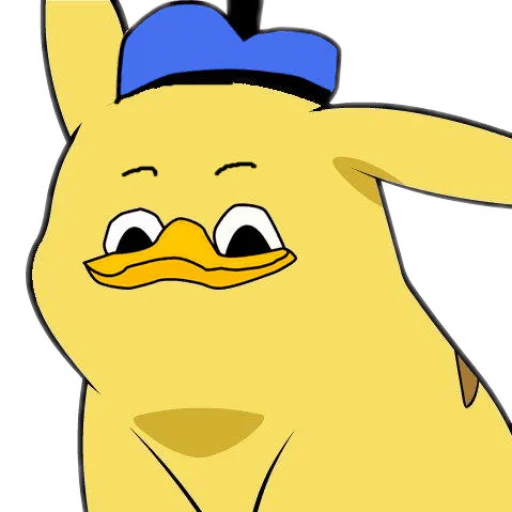Эмодзи Pikachu Faces 🐤