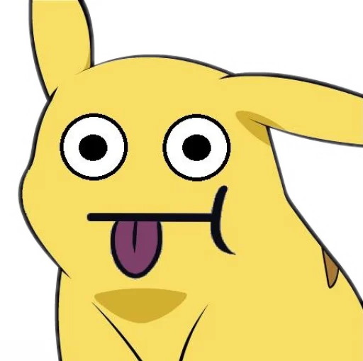 Telegram Sticker «Pikachu Faces» 😛