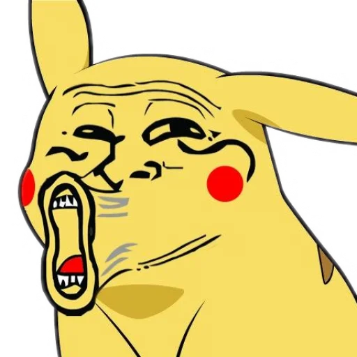 Telegram stiker «Pikachu Faces» 🥳