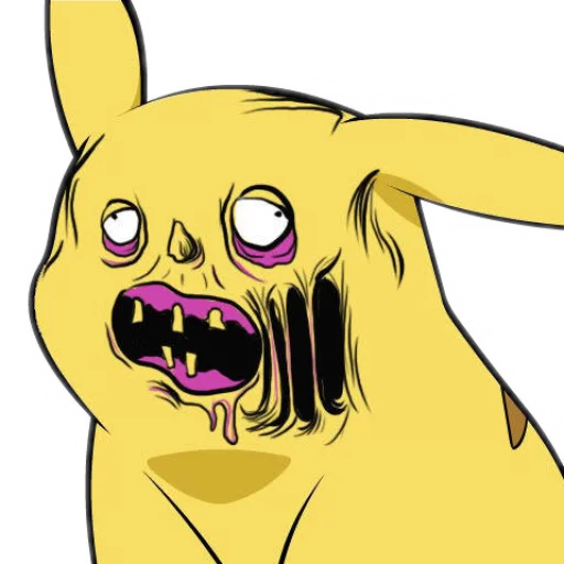Стикер Telegram «Pikachu Faces» 🎃