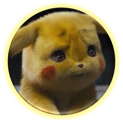 Pikachu emoji 😭