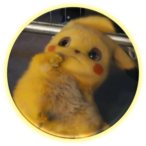 Pikachu emoji 😳