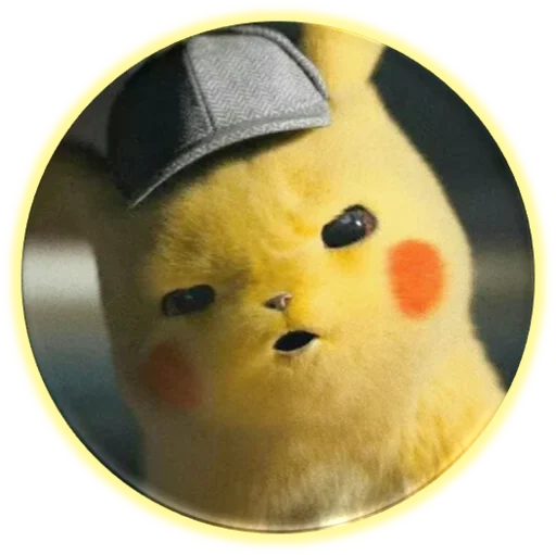 Pikachu emoji 🤨
