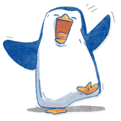 Pinguinki stiker 😂