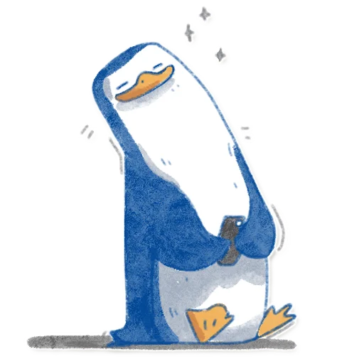 Pinguinki sticker 😌