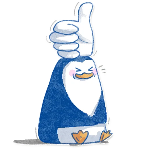 Pinguinki stiker 👍