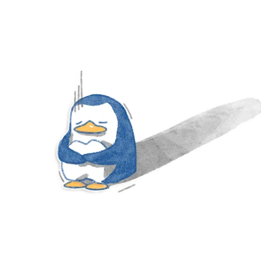 Стикер Telegram «Pinguinki» 😞