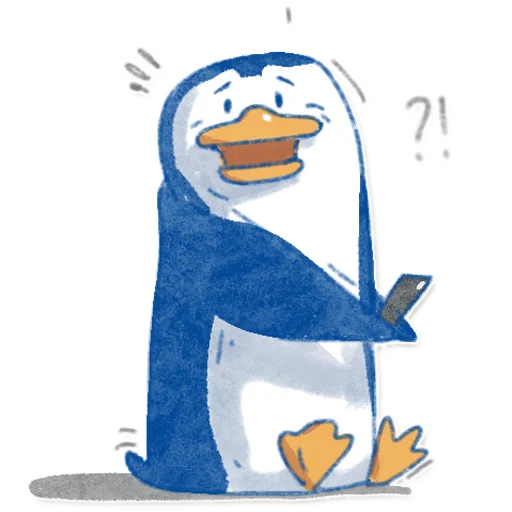 Pinguinki emoji 😬