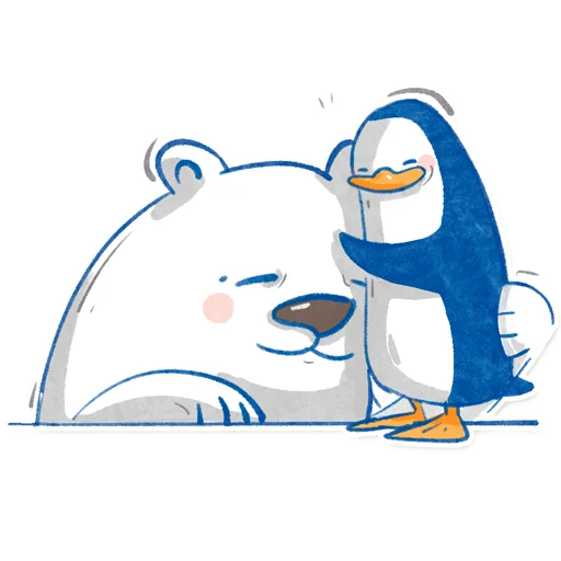 Pinguinki stiker 😘