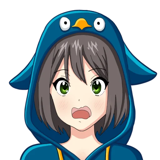 Пингви-тян emoji 😳